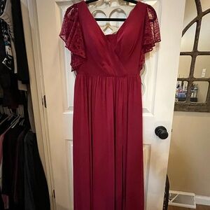 Beautiful Bridesmaid Dress with Chiffon